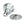 Beehive Centre Door Knob by From The Anvil