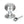 Beehive Centre Door Knob by From The Anvil