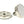 Brompton Centre Door Knob by From The Anvil