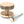 Brompton Centre Door Knob by From The Anvil