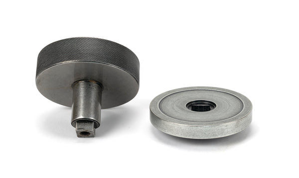 Brompton Centre Door Knob by From The Anvil