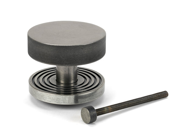 Brompton Centre Door Knob by From The Anvil