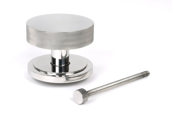 Brompton Centre Door Knob by From The Anvil