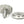 Brompton Centre Door Knob by From The Anvil