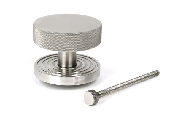 Brompton Centre Door Knob by From The Anvil