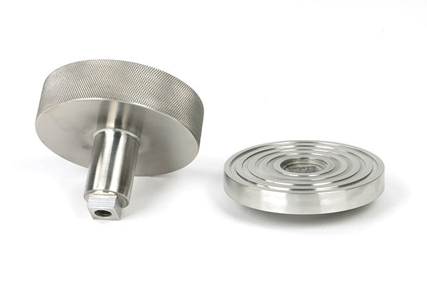 Brompton Centre Door Knob by From The Anvil