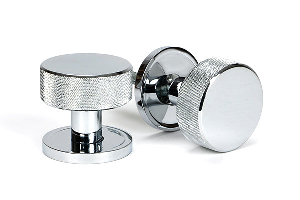 From The Anvil, Brompton Mortice/Rim Knob Set (Plain), Door Knobs, Mortice Knobs