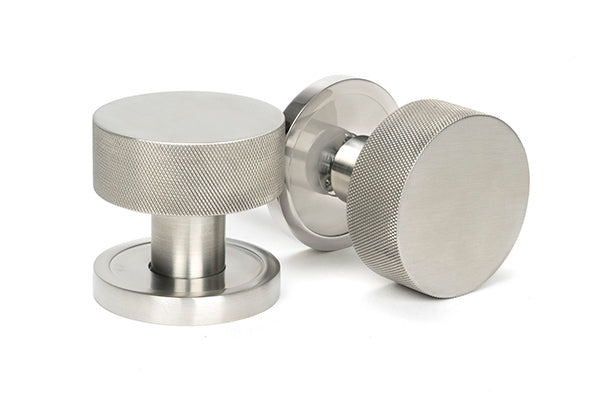 From The Anvil, Brompton Mortice/Rim Knob Set (Plain), Door Knobs, Mortice Knobs