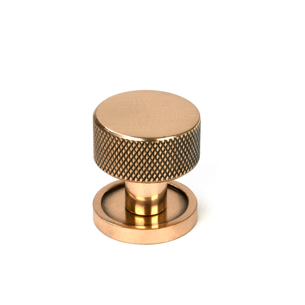 From The Anvil's Polished Bronze 25mm Brompton Cabinet Knob