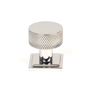 From The Anvil, Polished Brompton Cabinet Knob - 25mm (Square), Cabinet Hardware, Cabinet Knobs