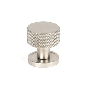 From The Anvil, Satin Brompton Cabinet Knob - 25mm (Plain), Cabinet Hardware, Cabinet Knobs