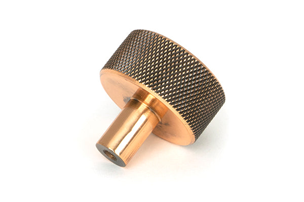 Polished Bronze Brompton Cabinet Knob - 32mm (No rose)