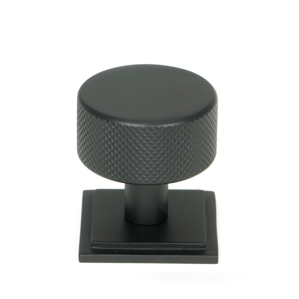 From The Anvil's Matt Black 32mm Brompton Cabinet Knob