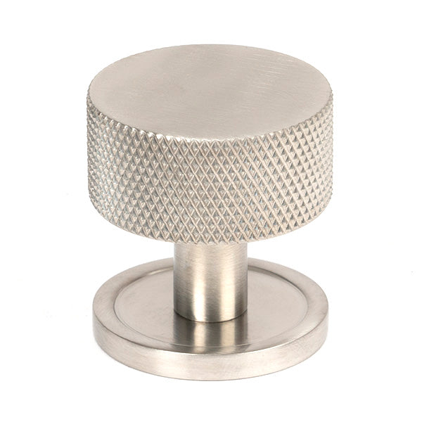 Satin SS (304) Brompton Cabinet Knob - 32mm (Plain)