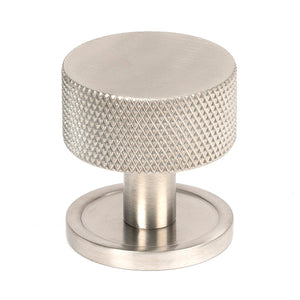 From The Anvil, Satin Brompton Cabinet Knob - 32mm (Plain), Cabinet Hardware, Cabinet Knobs