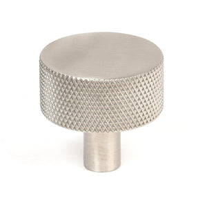 From The Anvil, Satin Brompton Cabinet Knob - 32mm (No rose), Cabinet Hardware, Cabinet Knobs