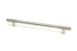 From The Anvil, Satin Half Brompton Pull Handle - Large, Door Pull Handles, Pull Handles