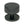 From The Anvil's Matt Black 38mm Brompton Cabinet Knob