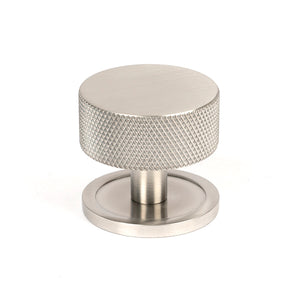 From The Anvil, Satin Brompton Cabinet Knob - 38mm (Plain), Cabinet Hardware, Cabinet Knobs