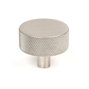 From The Anvil, Satin Brompton Cabinet Knob - 38mm (No rose), Cabinet Hardware, Cabinet Knobs