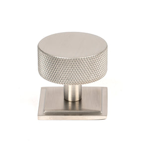 From The Anvil, Satin Brompton Cabinet Knob - 38mm (Square), Cabinet Hardware, Cabinet Knobs