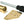 From The Anvil's Polished Brass Key-Flush Sash Stop