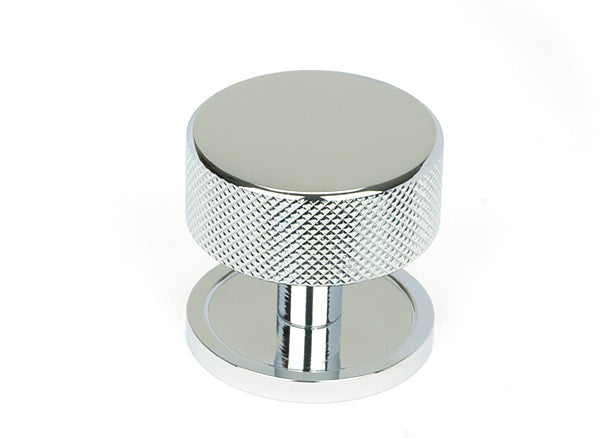 Polished Chrome Brompton Cabinet Knob - 38mm (Plain)