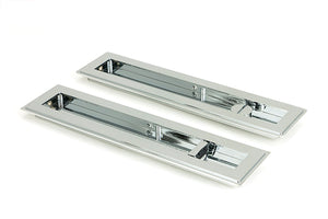 From The Anvil, 250mm Art Deco Rectangular Pull -Privacy Set, Sliding Door Hardware, Rectangular Pulls - Privacy