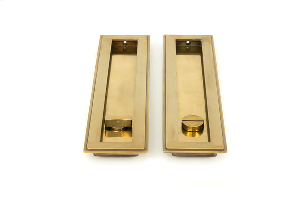 Art Deco Rectangular Pull - Privacy Set