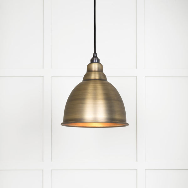 From The Anvil's Aged  Brass Aged Brass Brindley Pendant