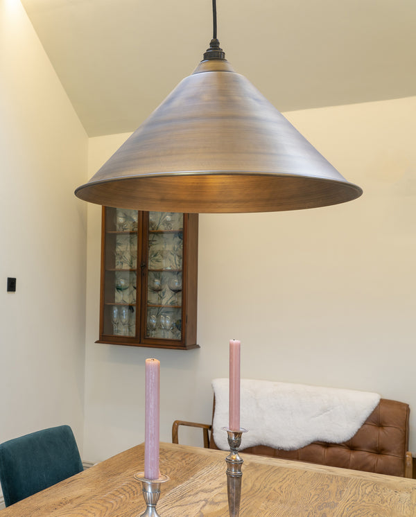 Aged Brass Hockley Pendant