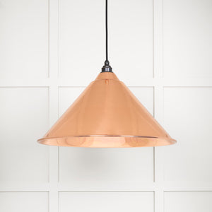 From The Anvil's Smooth Copper Smooth Copper Hockley Pendant