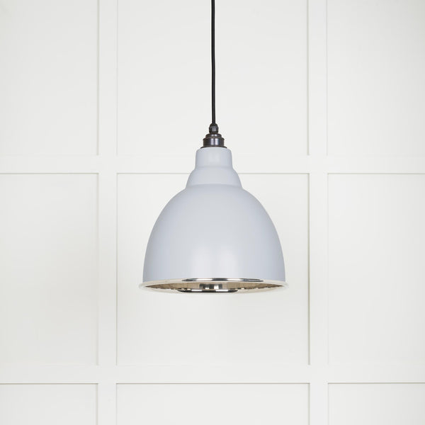 Smooth Nickel Brindley Pendant by From The Anvil