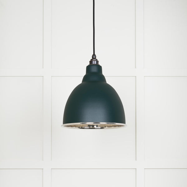 Smooth Nickel Brindley Pendant by From The Anvil