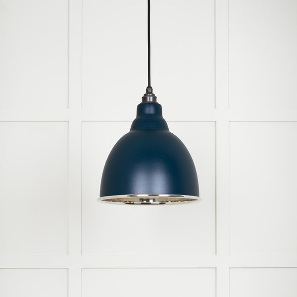 Smooth Nickel Brindley Pendant by From The Anvil