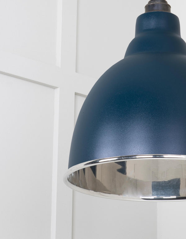 Smooth Nickel Brindley Pendant by From The Anvil