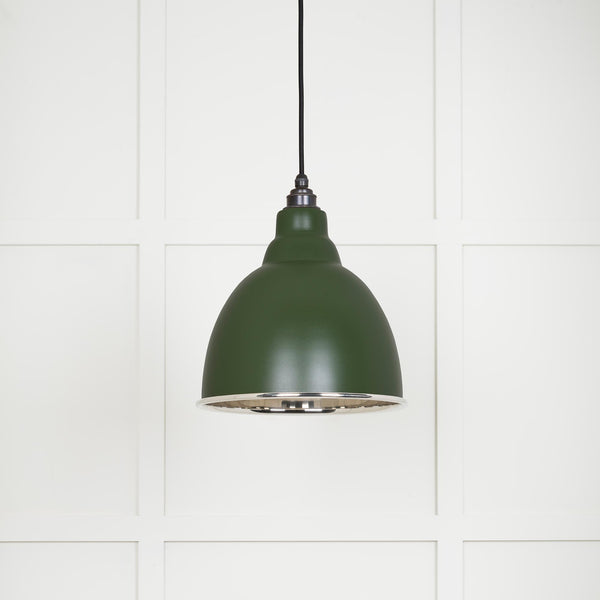 Smooth Nickel Brindley Pendant by From The Anvil