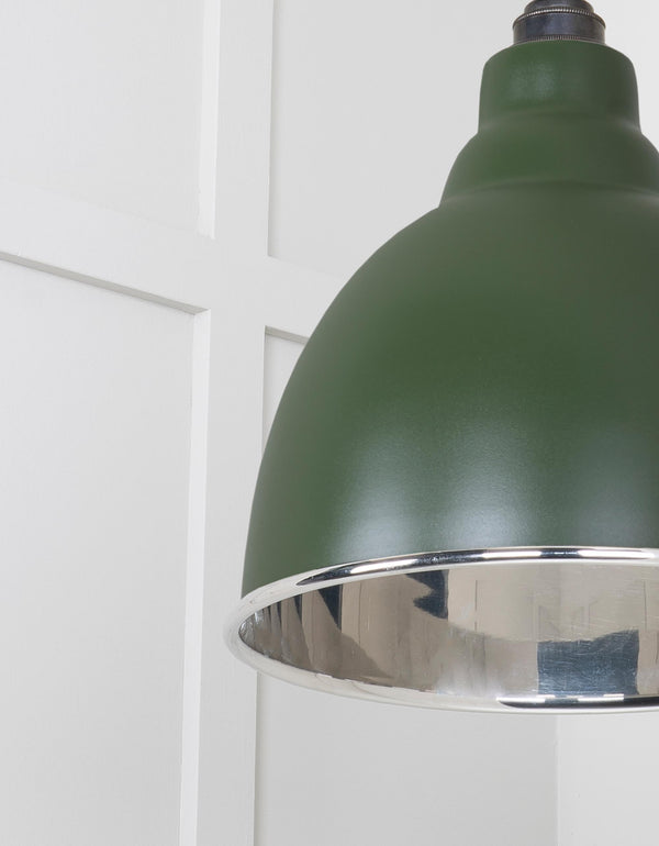 Smooth Nickel Brindley Pendant by From The Anvil