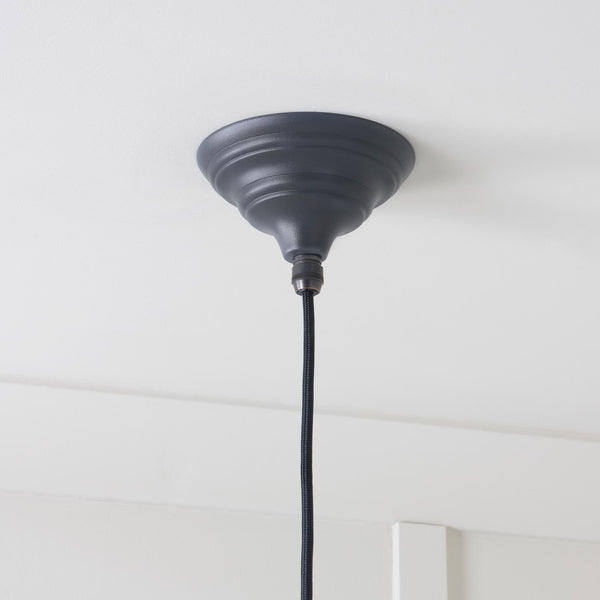 Smooth Nickel Brindley Pendant by From The Anvil
