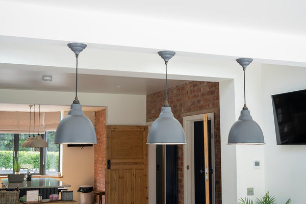 Smooth Nickel Brindley Pendant by From The Anvil