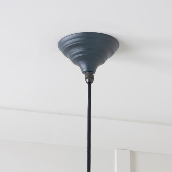 Smooth Nickel Brindley Pendant by From The Anvil