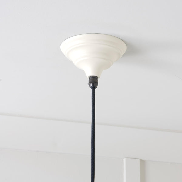 Smooth Nickel Brindley Pendant by From The Anvil