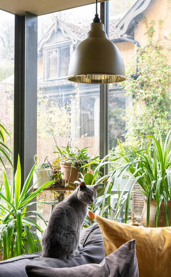 Smooth Nickel Brindley Pendant by From The Anvil
