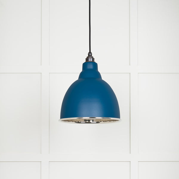 Smooth Nickel Brindley Pendant by From The Anvil