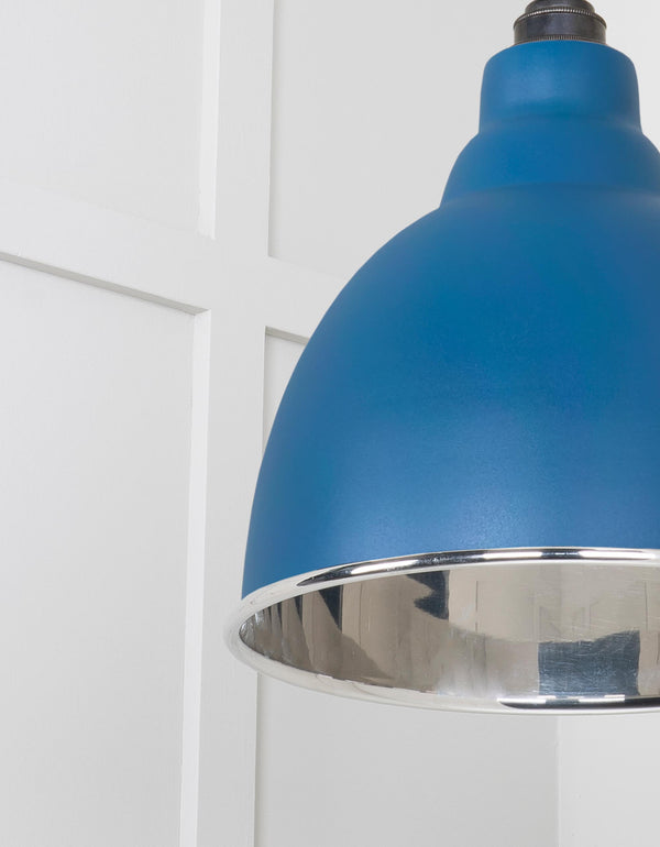 Smooth Nickel Brindley Pendant by From The Anvil