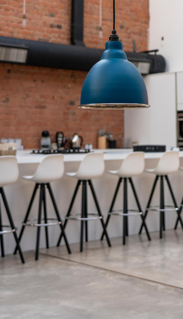 Smooth Nickel Brindley Pendant by From The Anvil