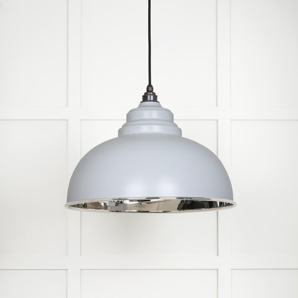 Smooth Nickel Harborne Pendant by From The Anvil