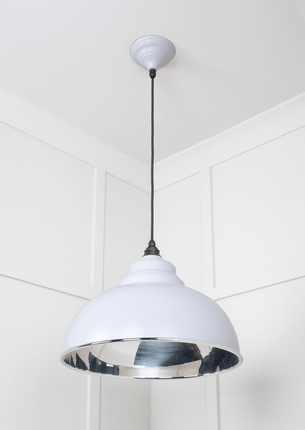 Smooth Nickel Harborne Pendant by From The Anvil