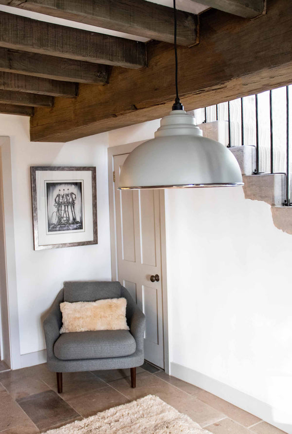 Smooth Nickel Harborne Pendant by From The Anvil