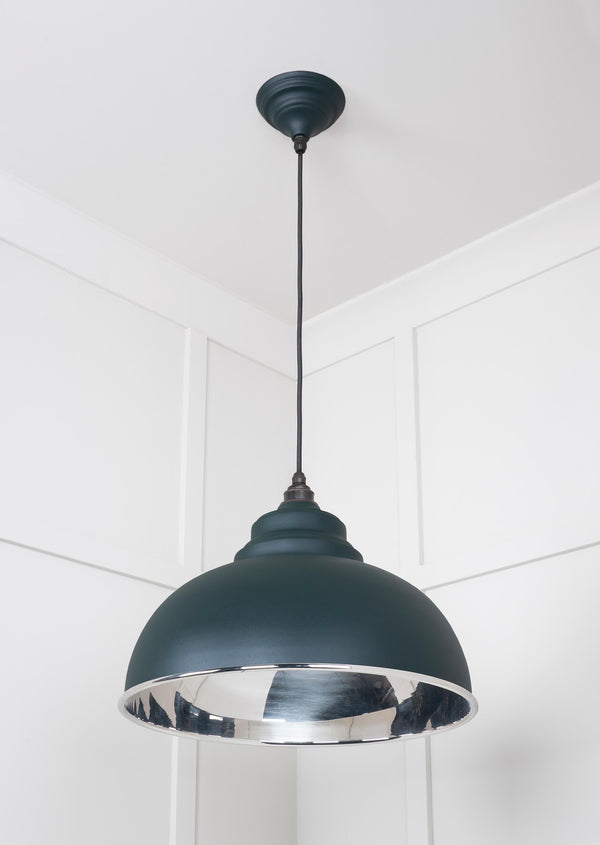 Smooth Nickel Harborne Pendant by From The Anvil